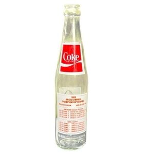 GENUINE 1983 MLB Baltimore Orioles World Series Champions Coca Cola Bottle 10oz